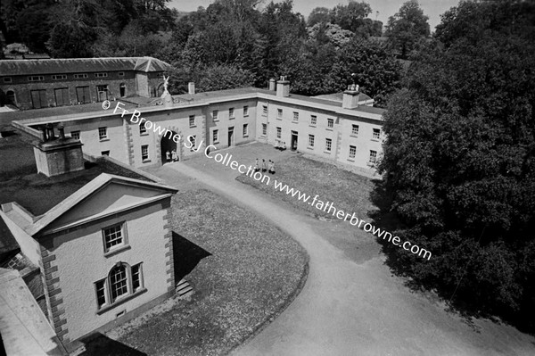 PRESENTATION CONVENT THE COLLEGE FROM ROOF